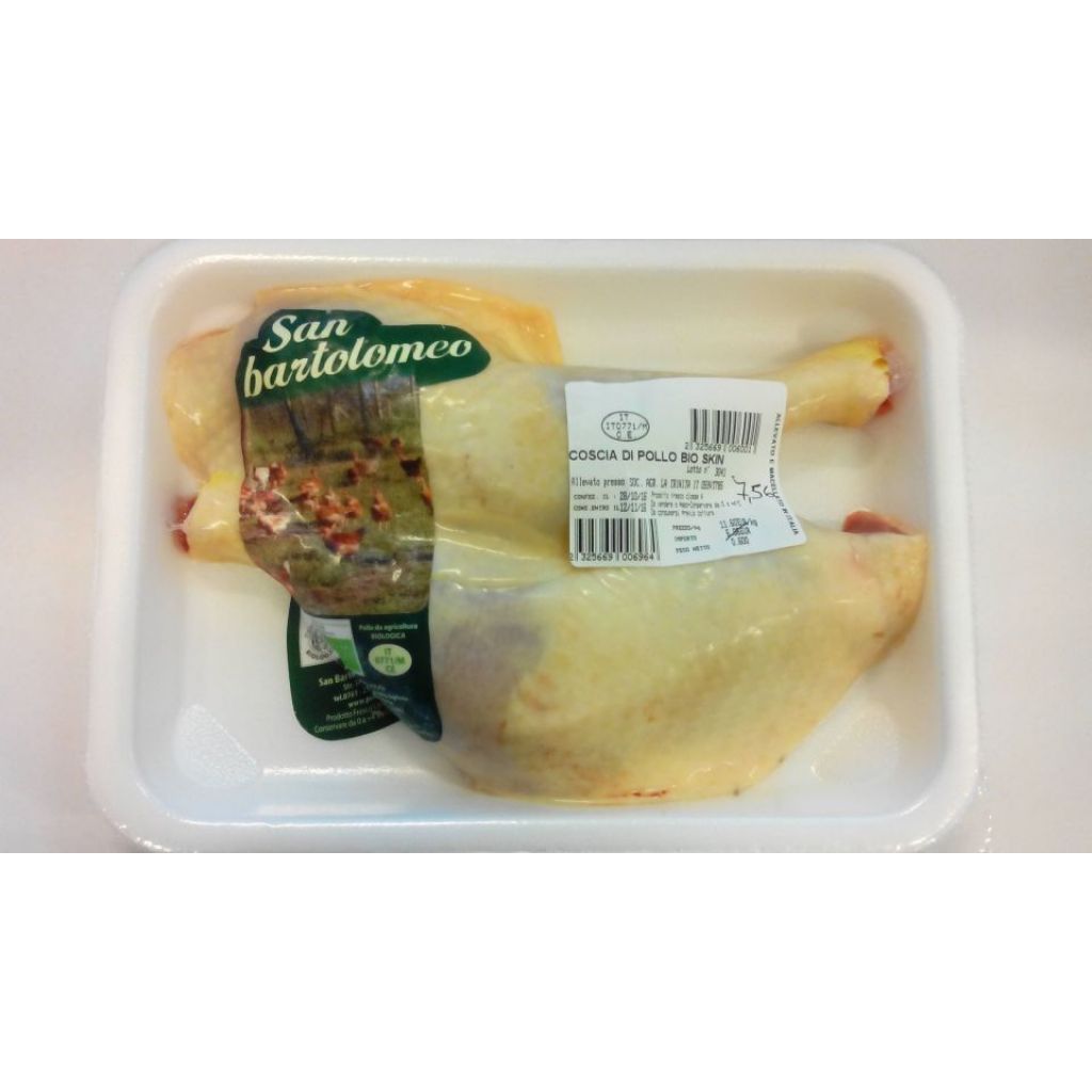 THIGH SAN BARTOLOMEO CHICKEN skin