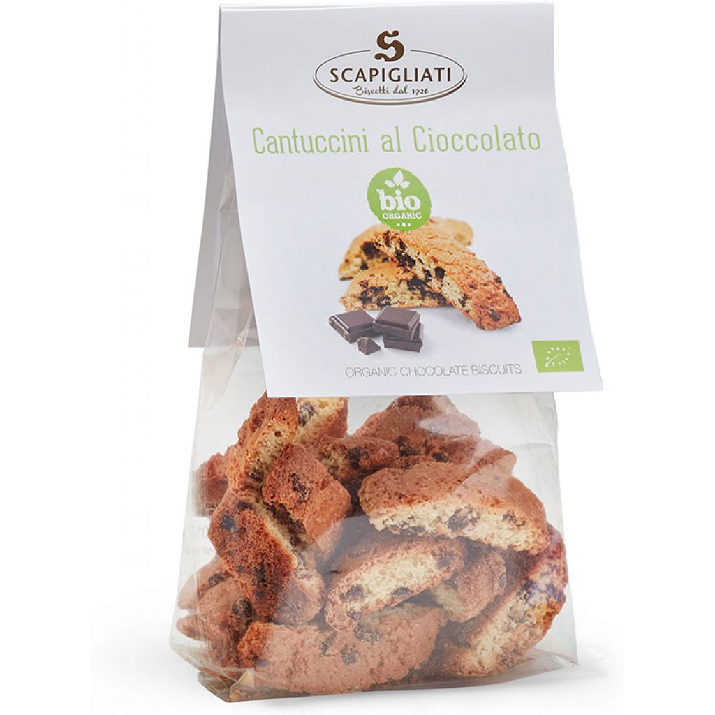 Cantuccini al cioccolato Bio 200 gr