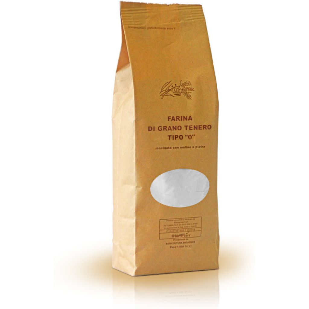 Farina di grano tenero tipo 0 - 1 Kg