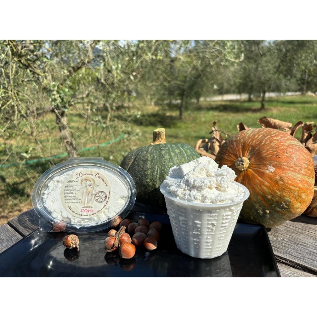 Ricotta da siero di latte di Capra - Vaschetta 250g