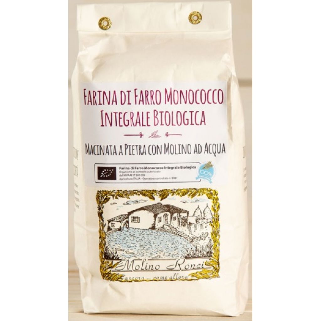 Farina di Farro monococco integrale Bio - 1 Kg