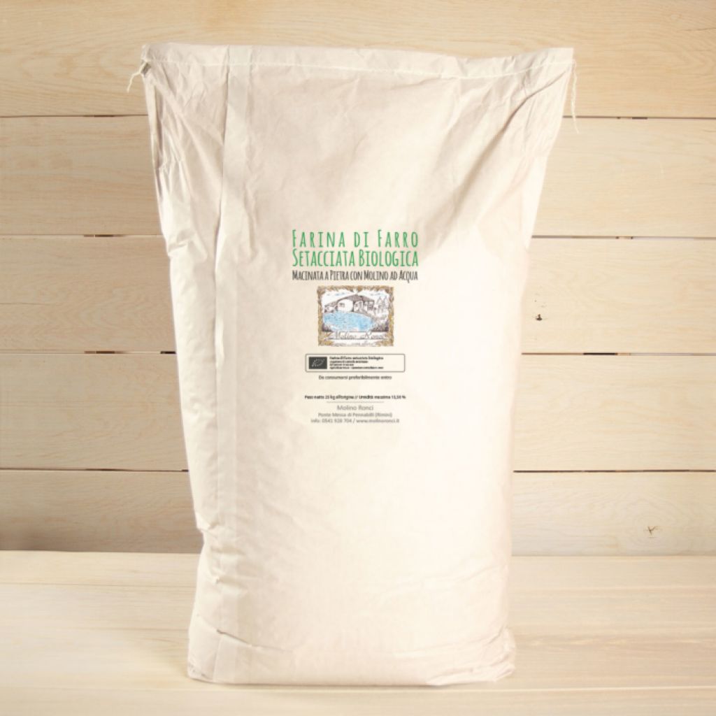 Farina di Farro setacciata Bio - 25 Kg