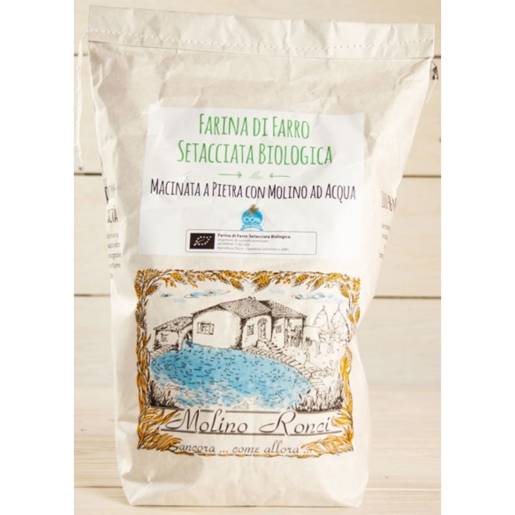 Farina di Farro setacciata Bio - 5 Kg