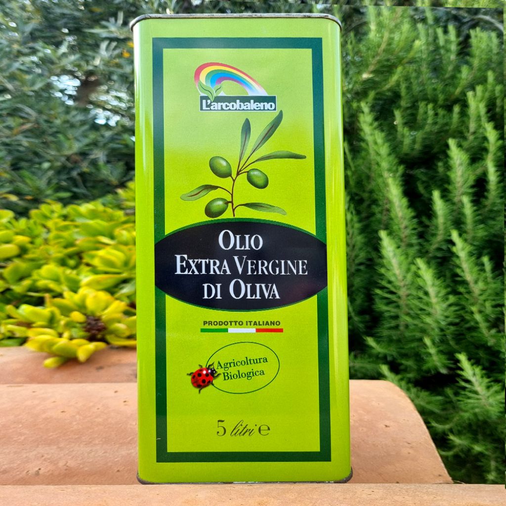 Olio Extravergine di Oliva Biancolilla DOP, lattina 5 Lt