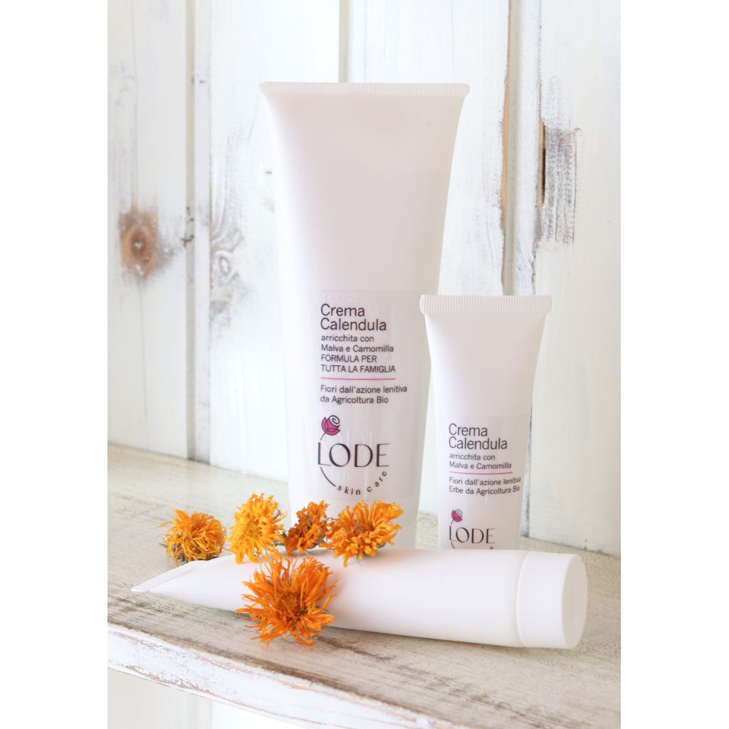 CREMA CONCENTRATA CALENDULA NUOVO LOTTO con Malva e Camomilla tubetto 50 ml