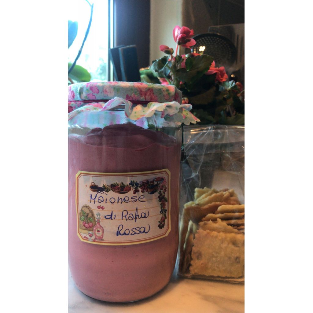 Mayonese di barbabietola rossa