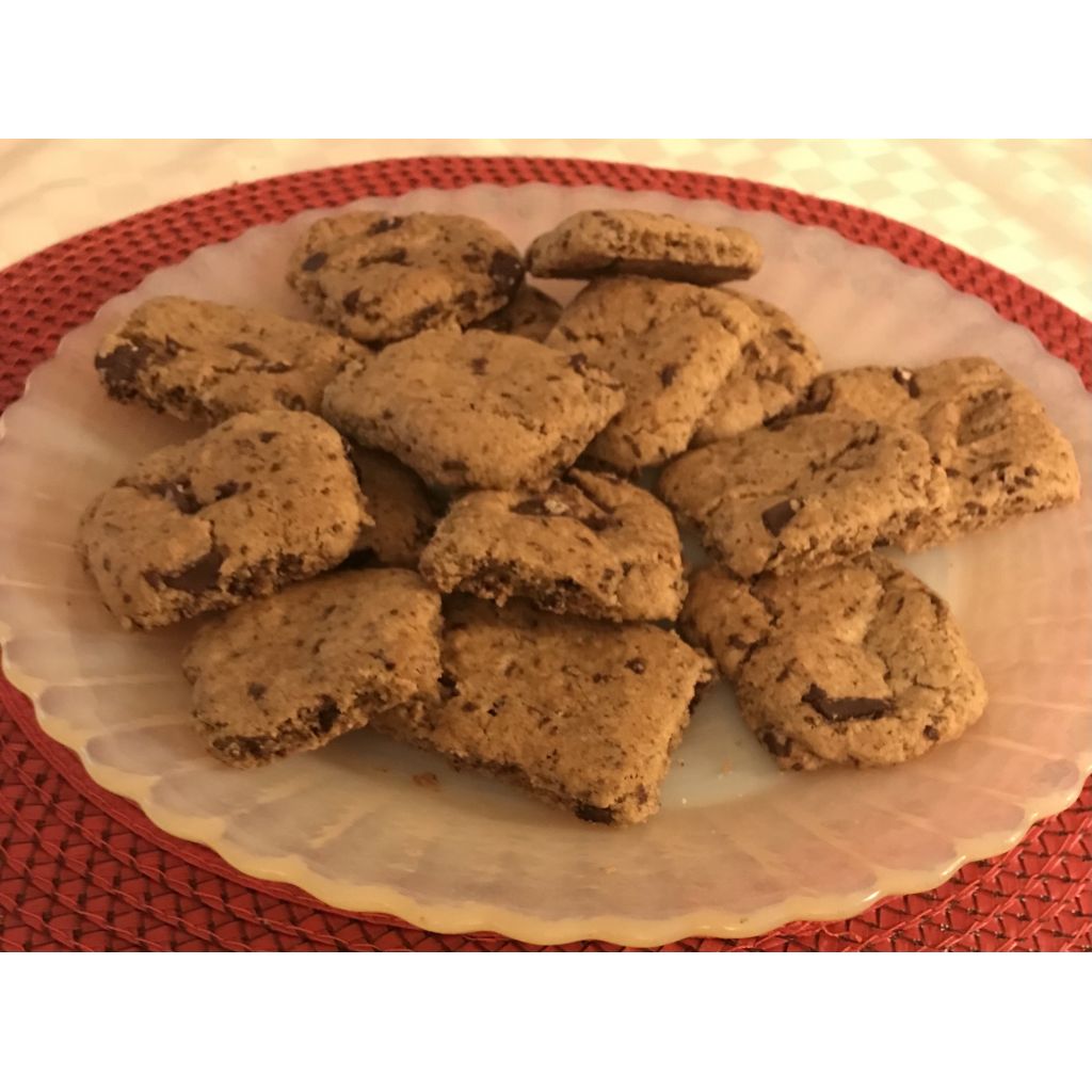 Newyorkers biscotti con scaglie di cioccolato