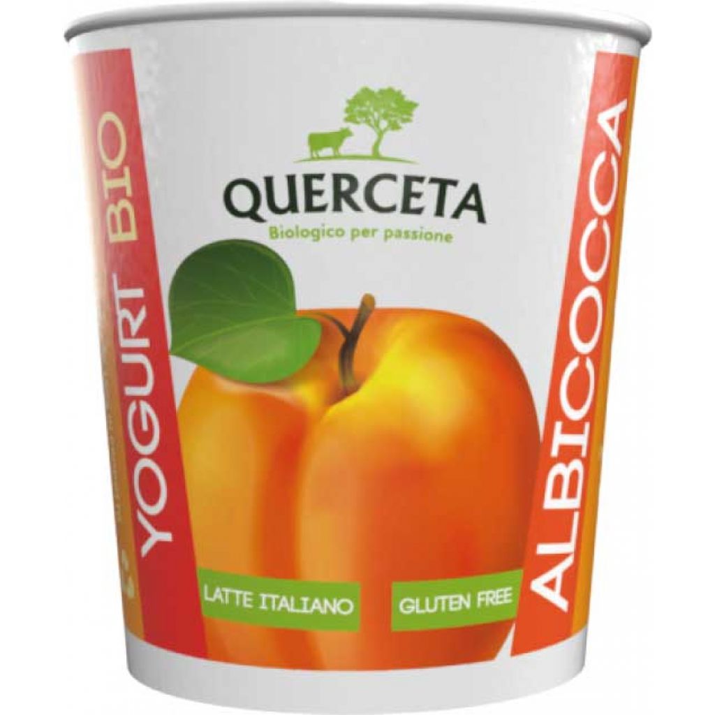 Yogurt biologico all'albicocca