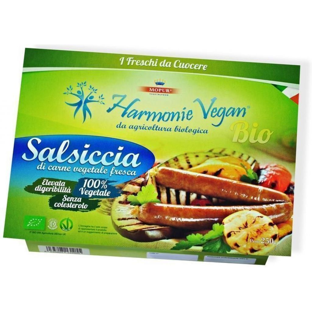 Salsiccia di Mopur - Bio - sottovuoto da 250 gr. (4 salsicciotti)