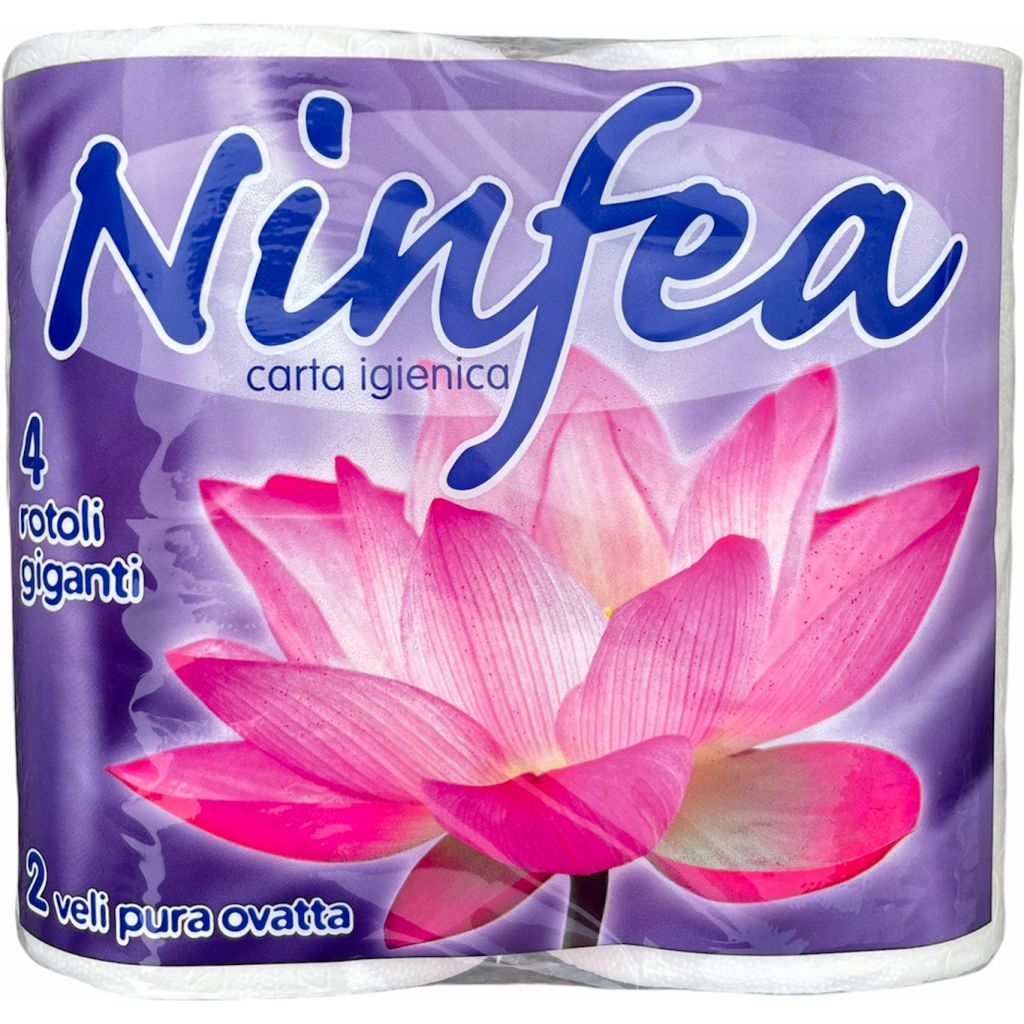 80 rotoli di carta igienica 2 veli pura ovatta