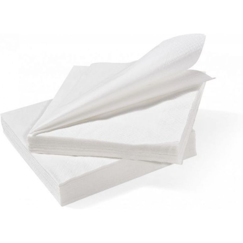 tovaglioli Ninfea in pura cellulosa 2 veli cm 33x33 - 50 pz/pacco - 48 pacchi/collo