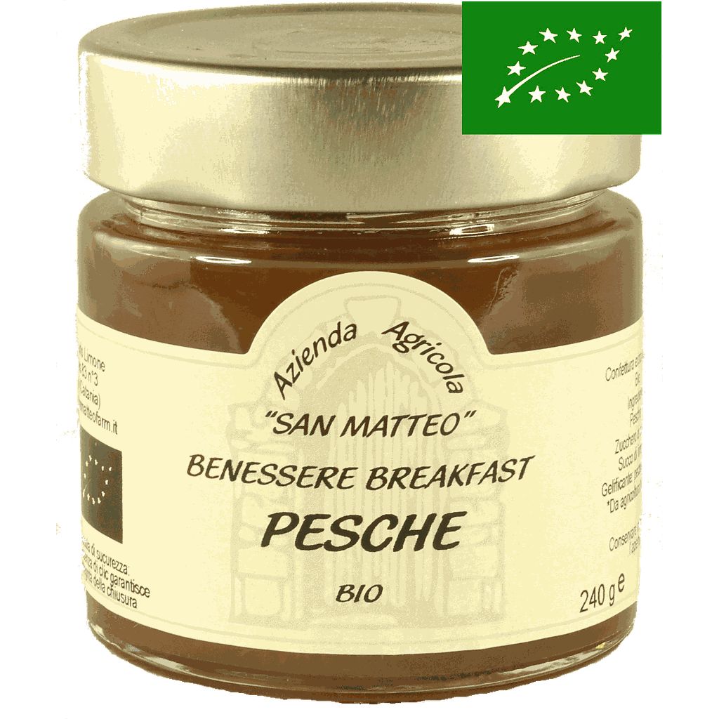 Benessere Breakfast Pesche Biologica 240 gr