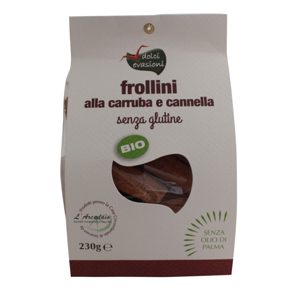 Frollini carruba e cannella - senza glutine