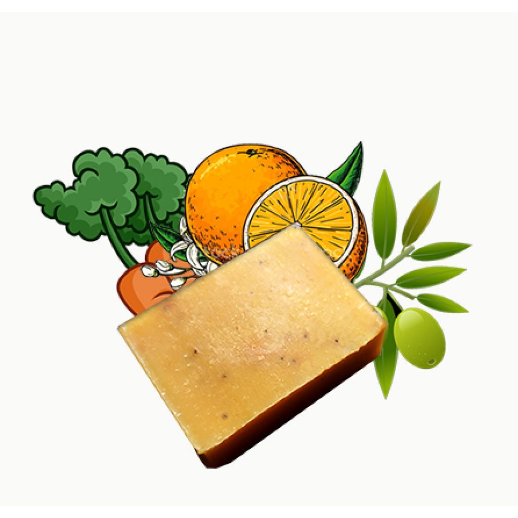SAPONE NATURALE ARANCIO E CAROTA
