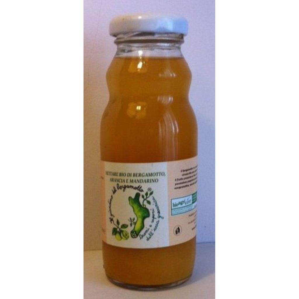 Nettare bio di bergamotto, arancia e mandarino