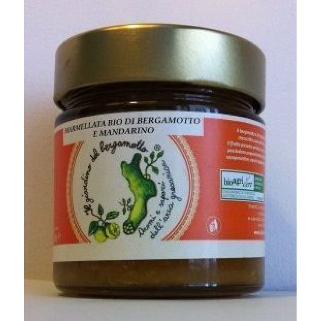 Marmellata bio di mandarino e bergamotto