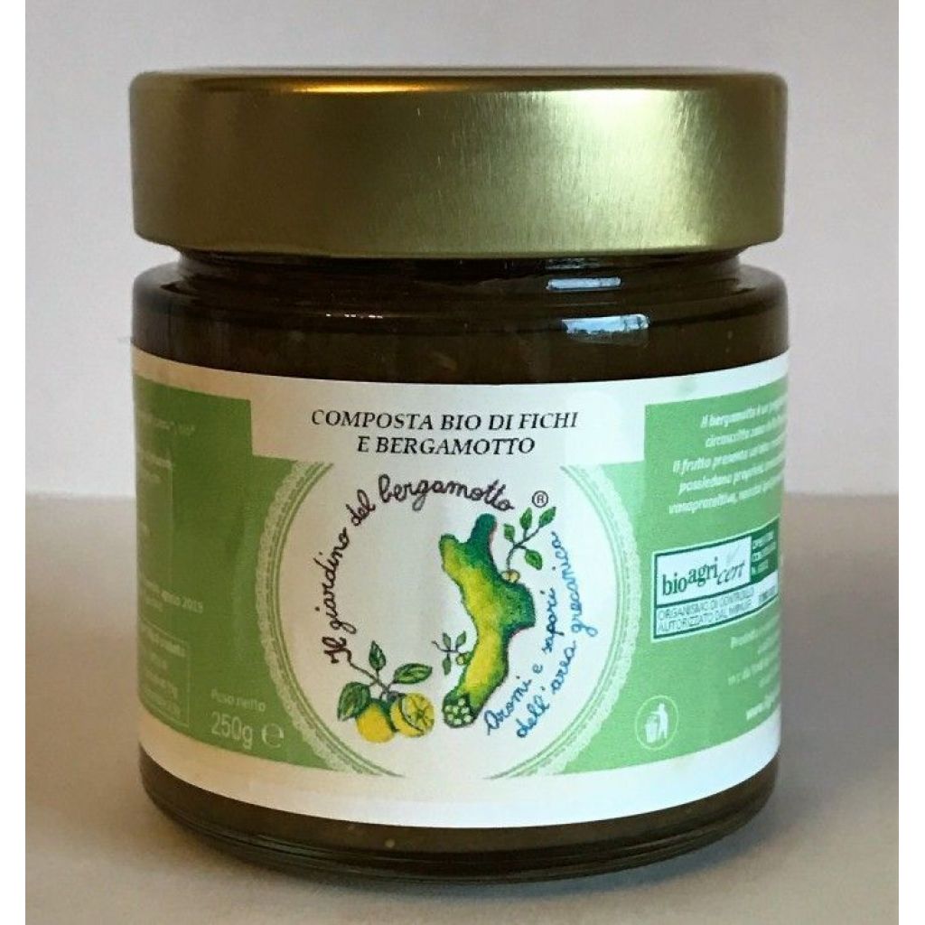 Composta bio di fichi e bergamotto