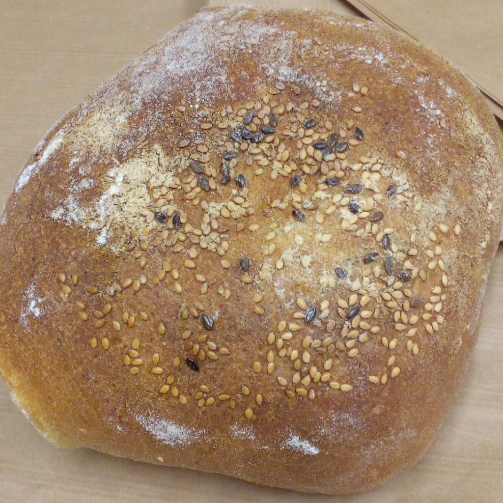 Pagnotta ai semi di lino e sesamo 500GR