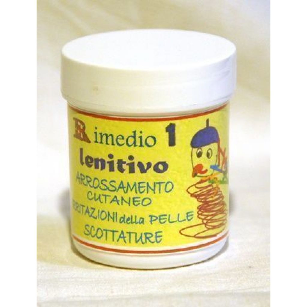 Rimedio n&deg; 1 LENITIVO  Arrossamento cutaneo della pelle Scottature  ml.50