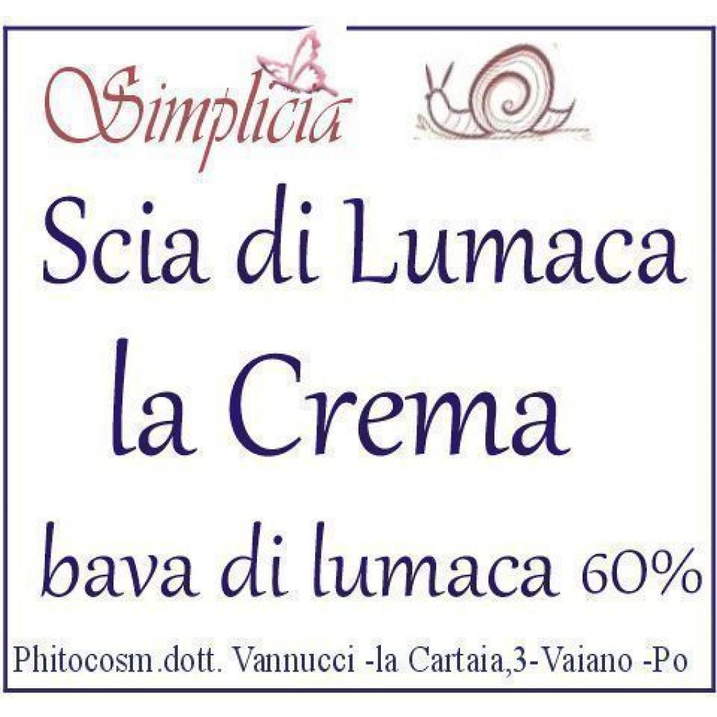 Bava di lumaca la Crema 60% ml. 30