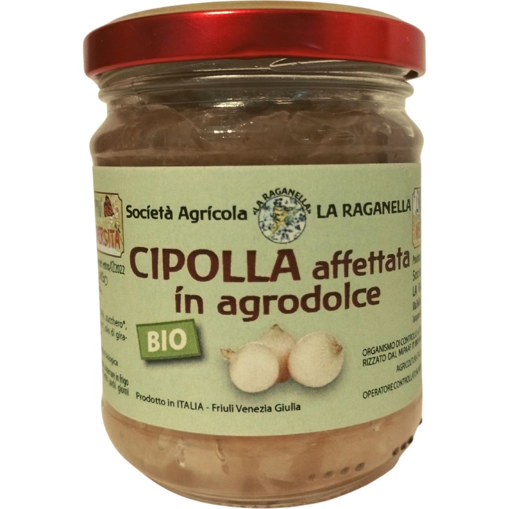 Cipolla affettata in agrodolce