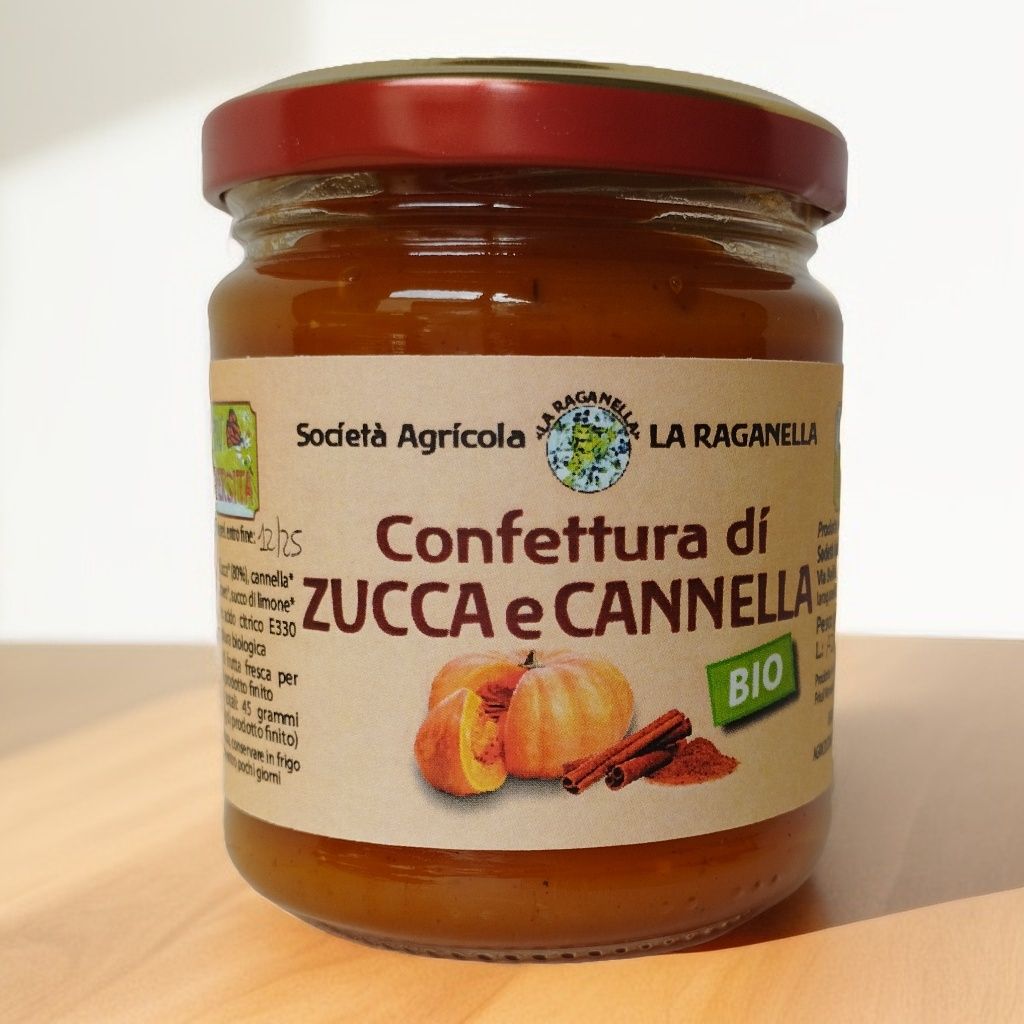 Conf. Di zucca e cannella 200 g