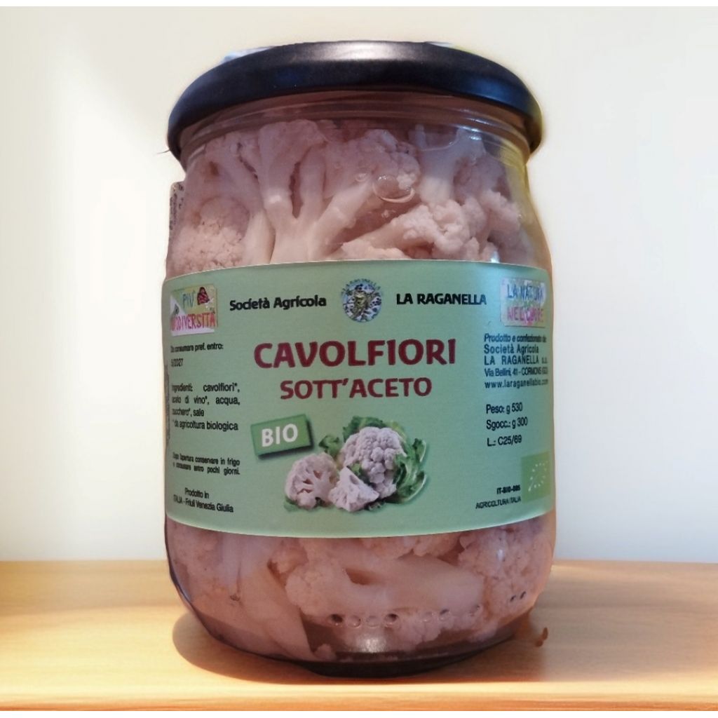 Cavolfiori sott'aceto 530 g