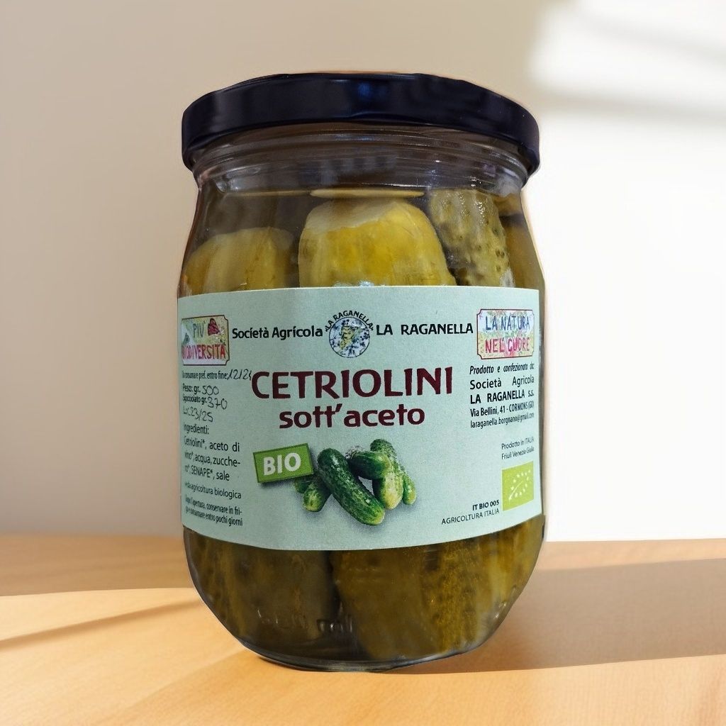 Cetriolini al sott'aceto 500 g