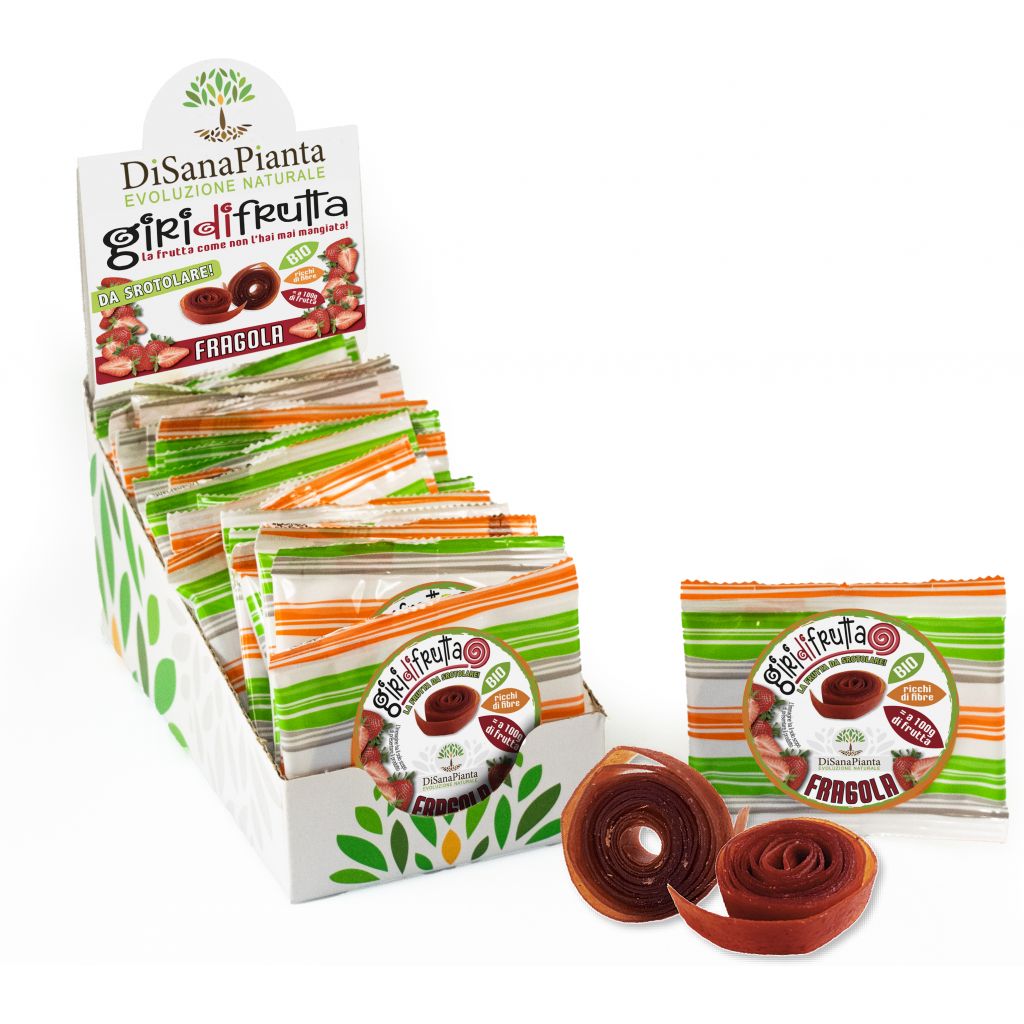 GIRIDIFRUTTA BIO FRAGOLA 14g