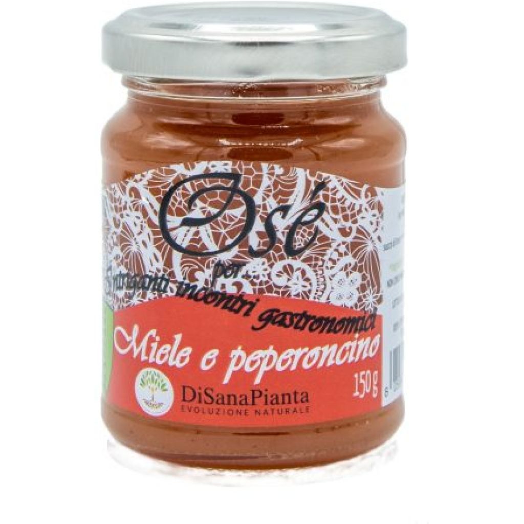 OS&Eacute; PREPARAZIONE GASTRONOMICA MIELE E PEPERONCINO BIO 150g