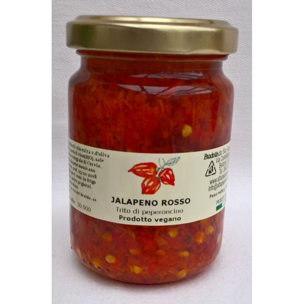 TRITO DI PEPERONCINO JALAPENO ROSSO