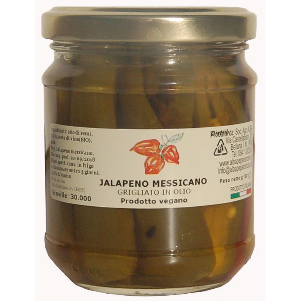 JALAPENO MESSICANO GRIGLIATO SOTT'OLIO