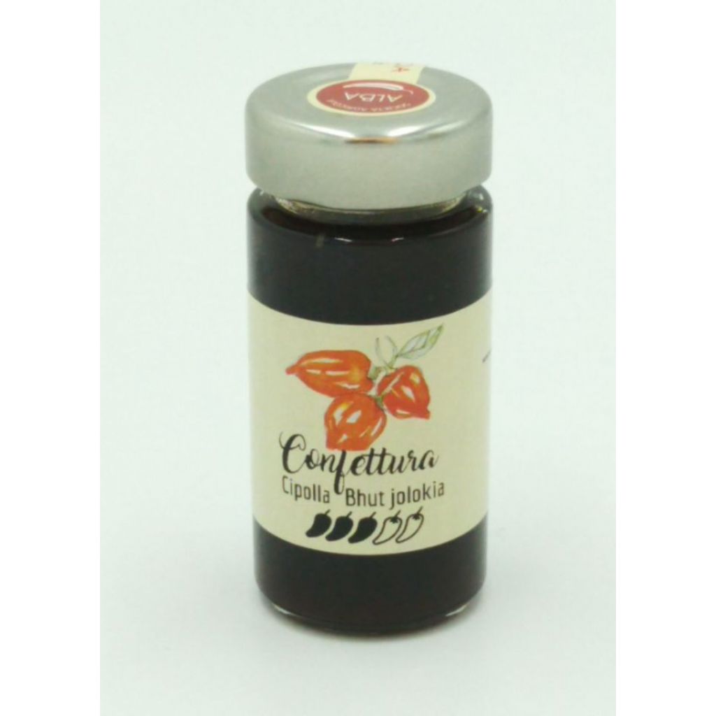 CONFETTURA CIPOLLE ROSSE BALSAMICO E BUTH JOLOKIA