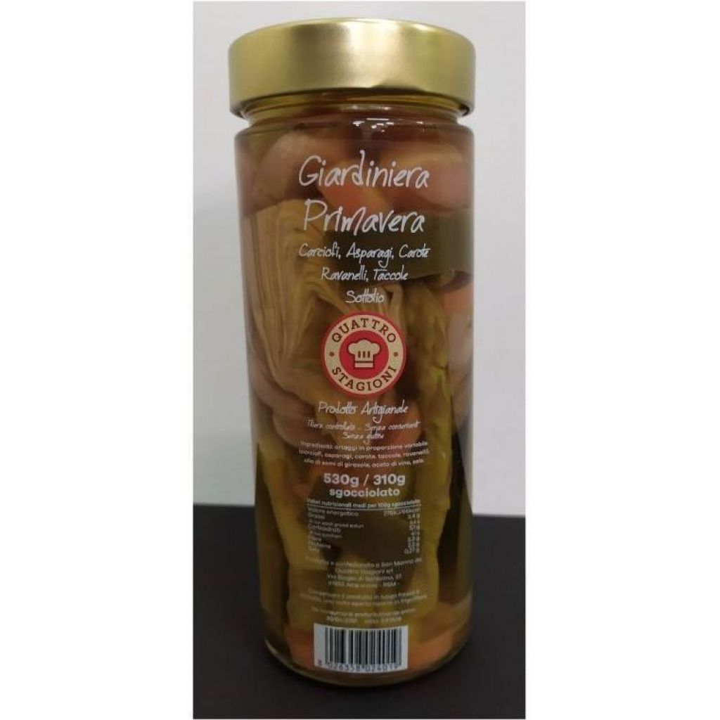 Giardiniera Primavera Sottolio - 530 gr