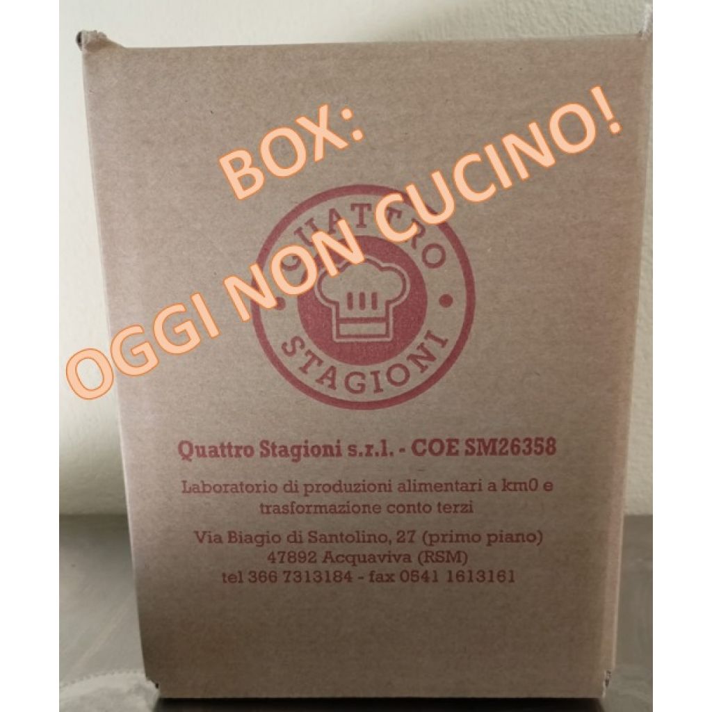 Box "Oggi non cucino"  - contiene 5 vasetti