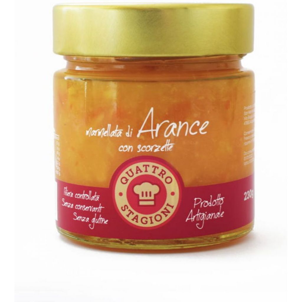 Marmellata di arance con scorzette - 230 gr