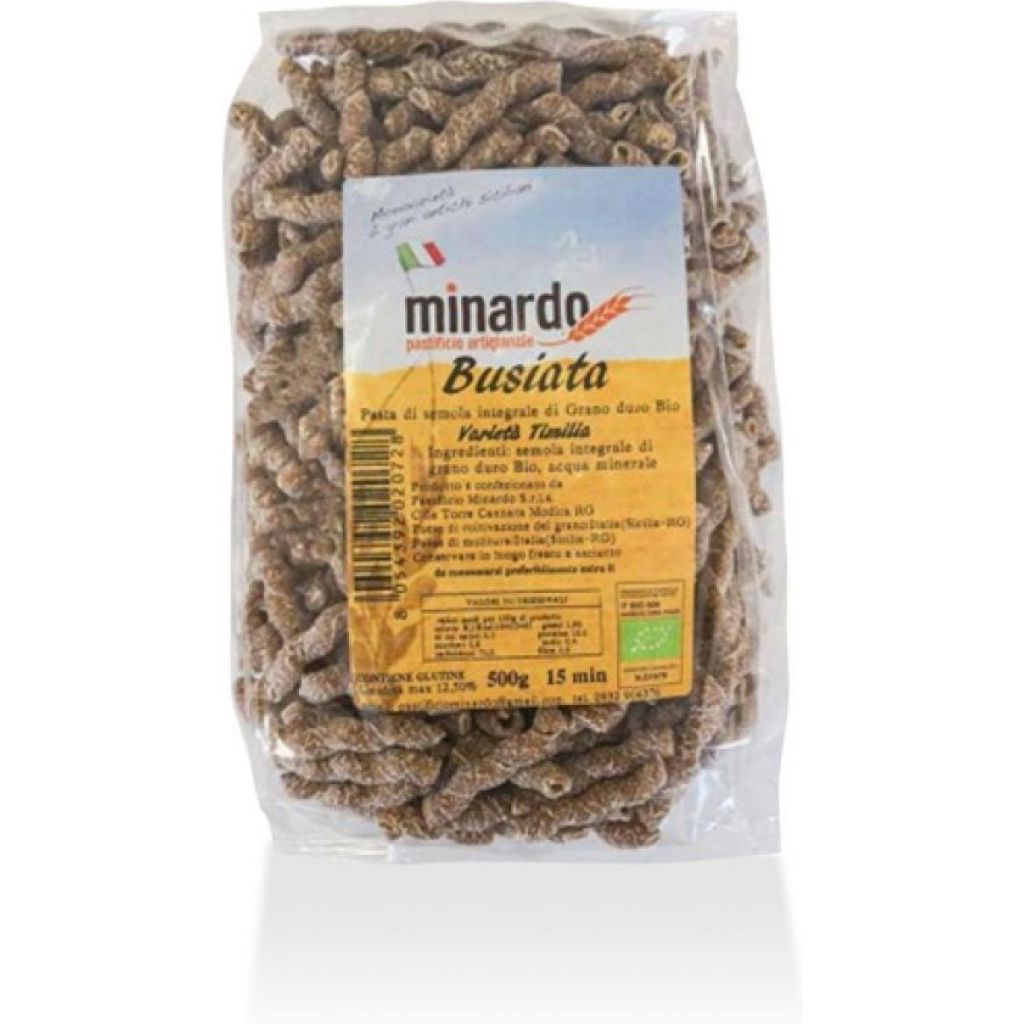 Busiate di grano integrale Timilia BIOLOGICHE