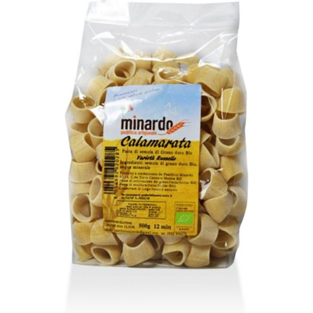 Calamarata di grano Russello BIOLOGICA