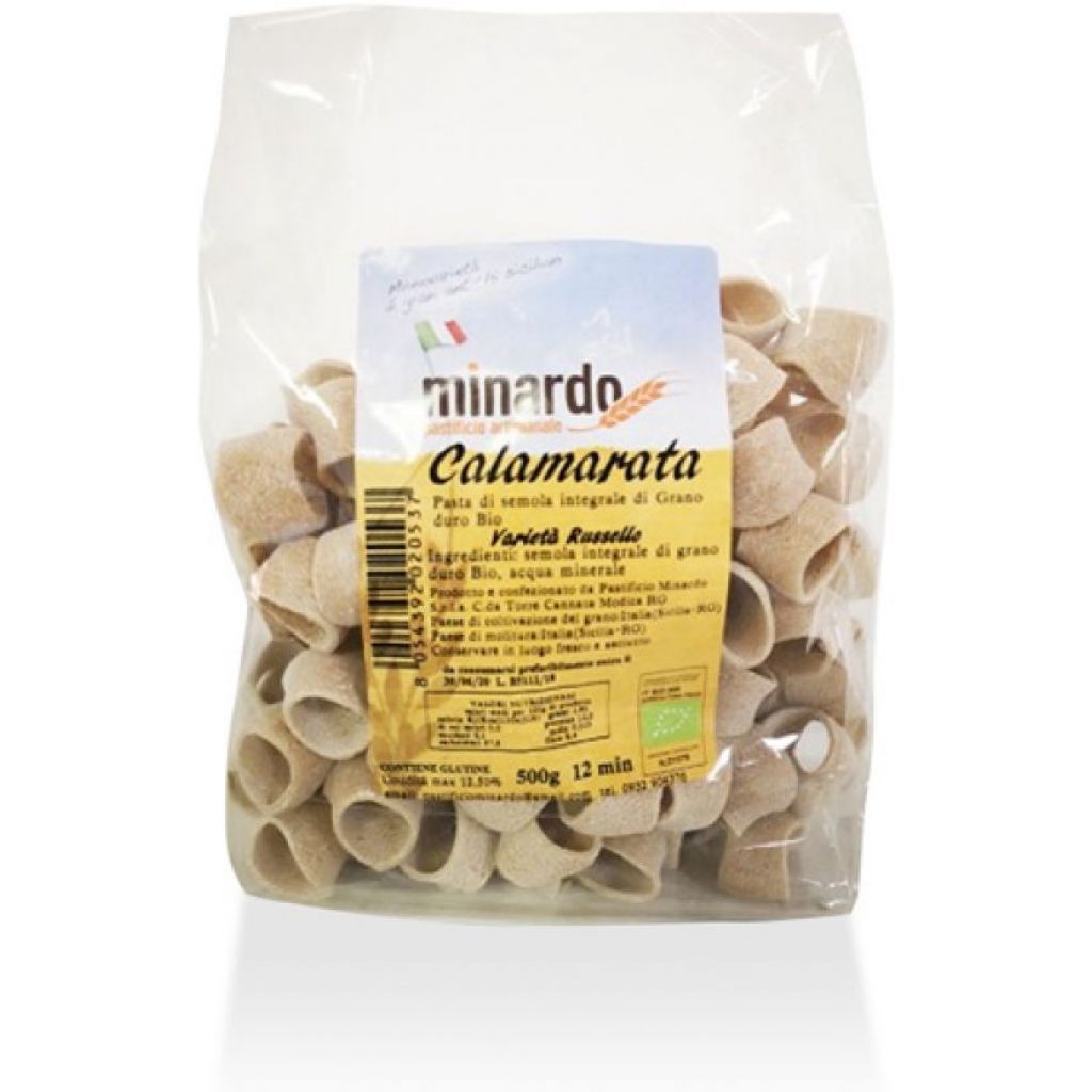 Calamarata di grano integrale Russello BIOLOGICA