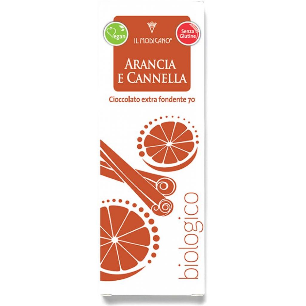 Cioccolato arancia e cannella BIOLOGICO