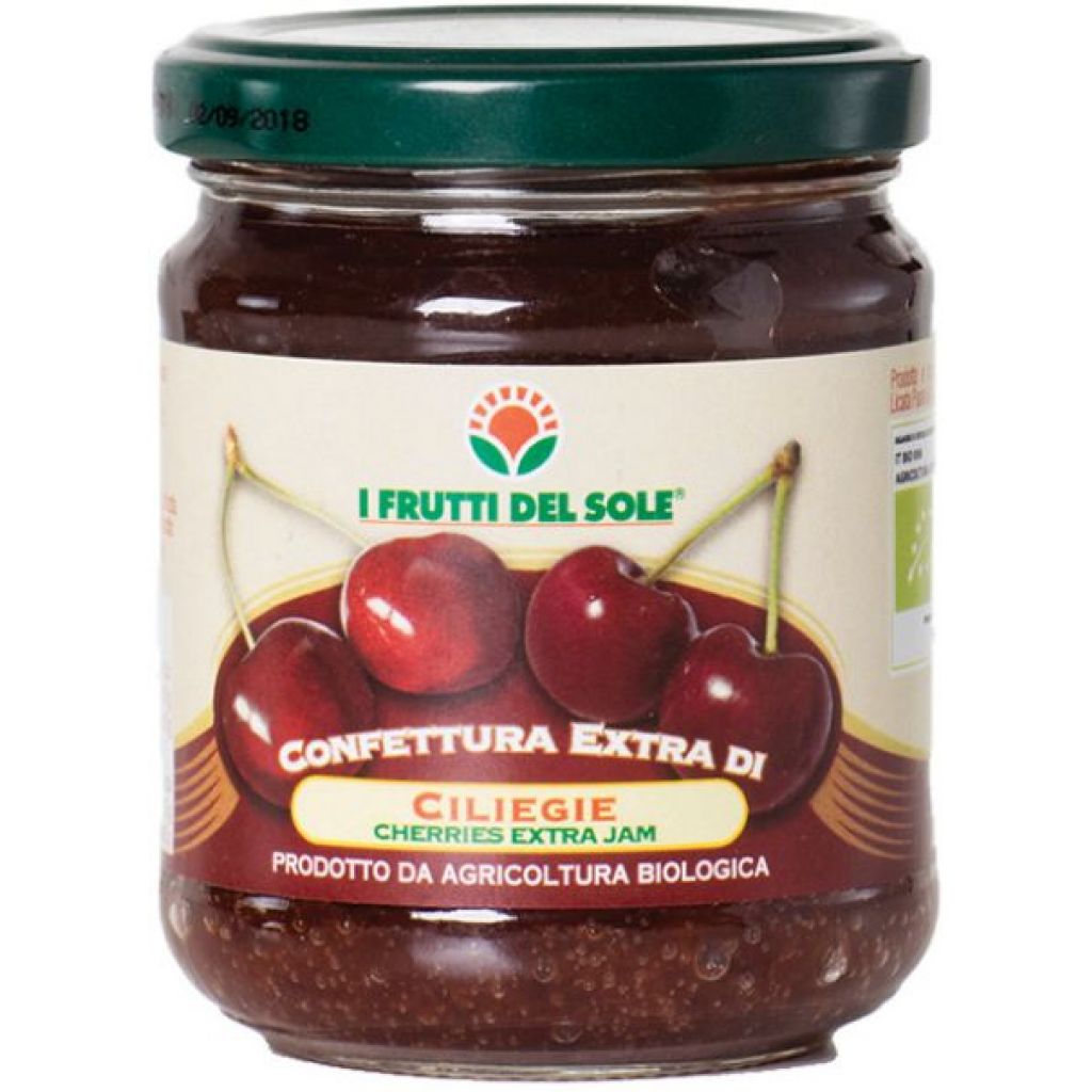 Confettura extra di ciliegie BIOLOGICA