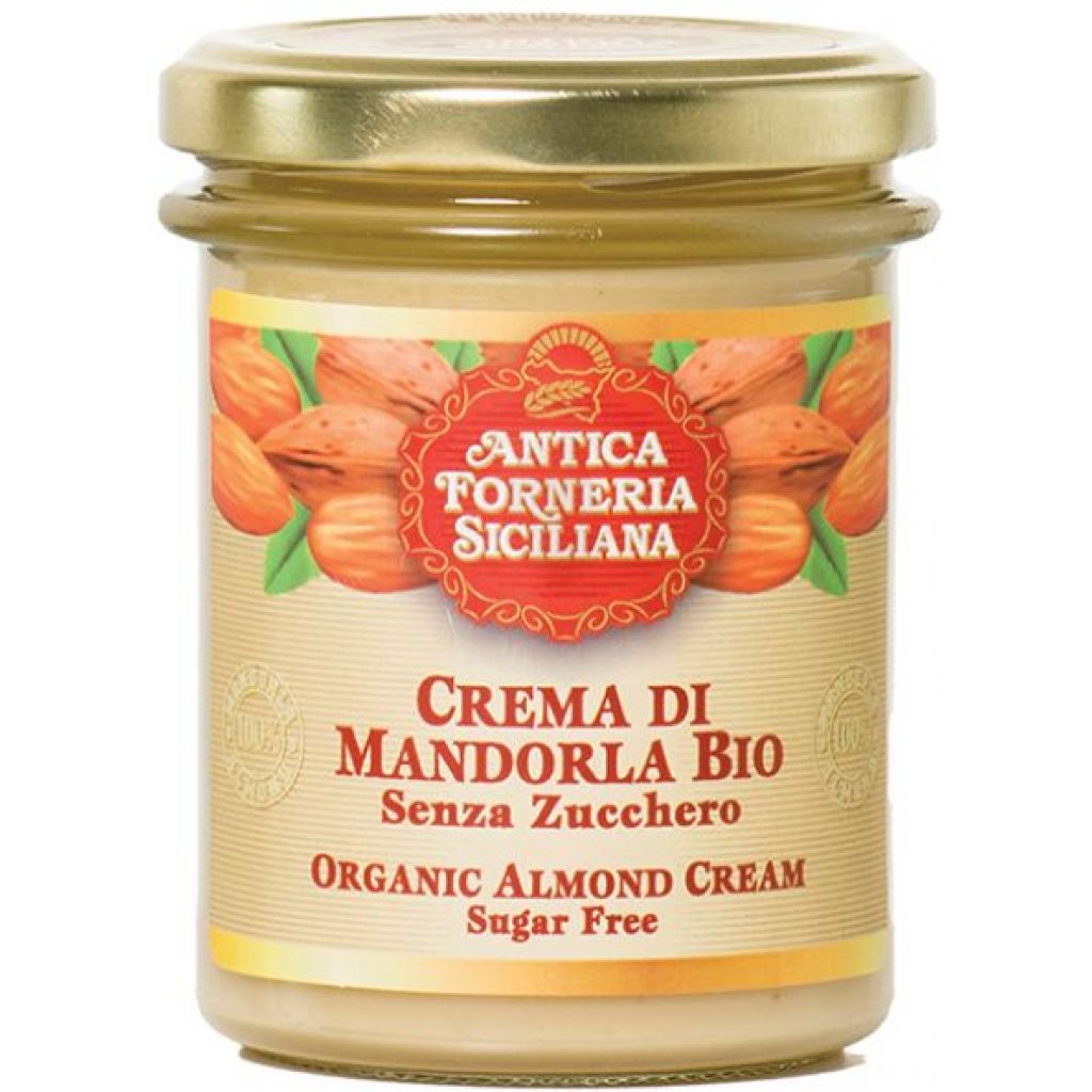 Crema di Mandorla senza zucchero BIOLOGICO