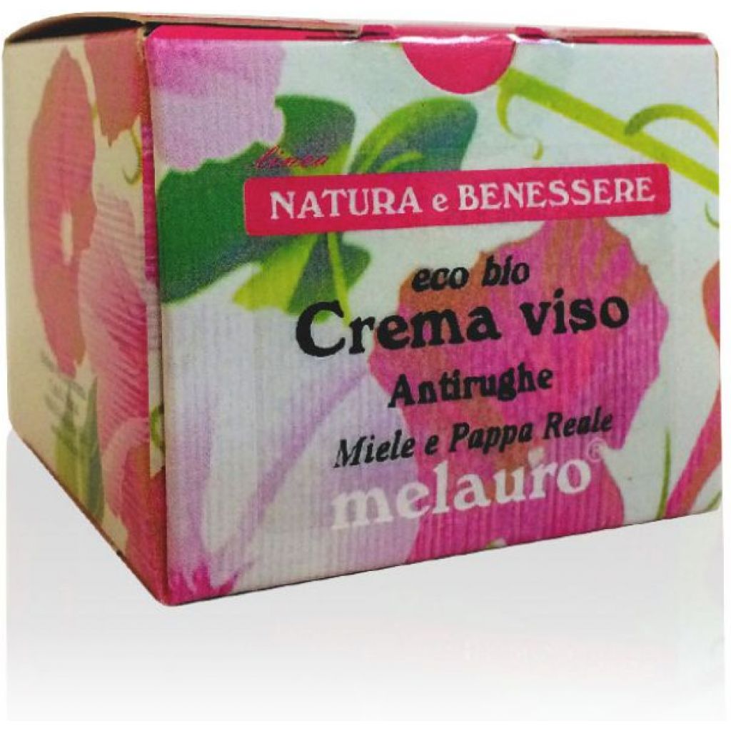 Crema viso antirughe (miele e pappa reale)