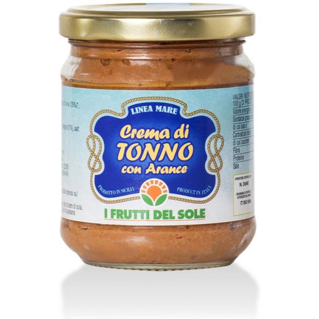 Crema di tonno con arancia di Sicilia