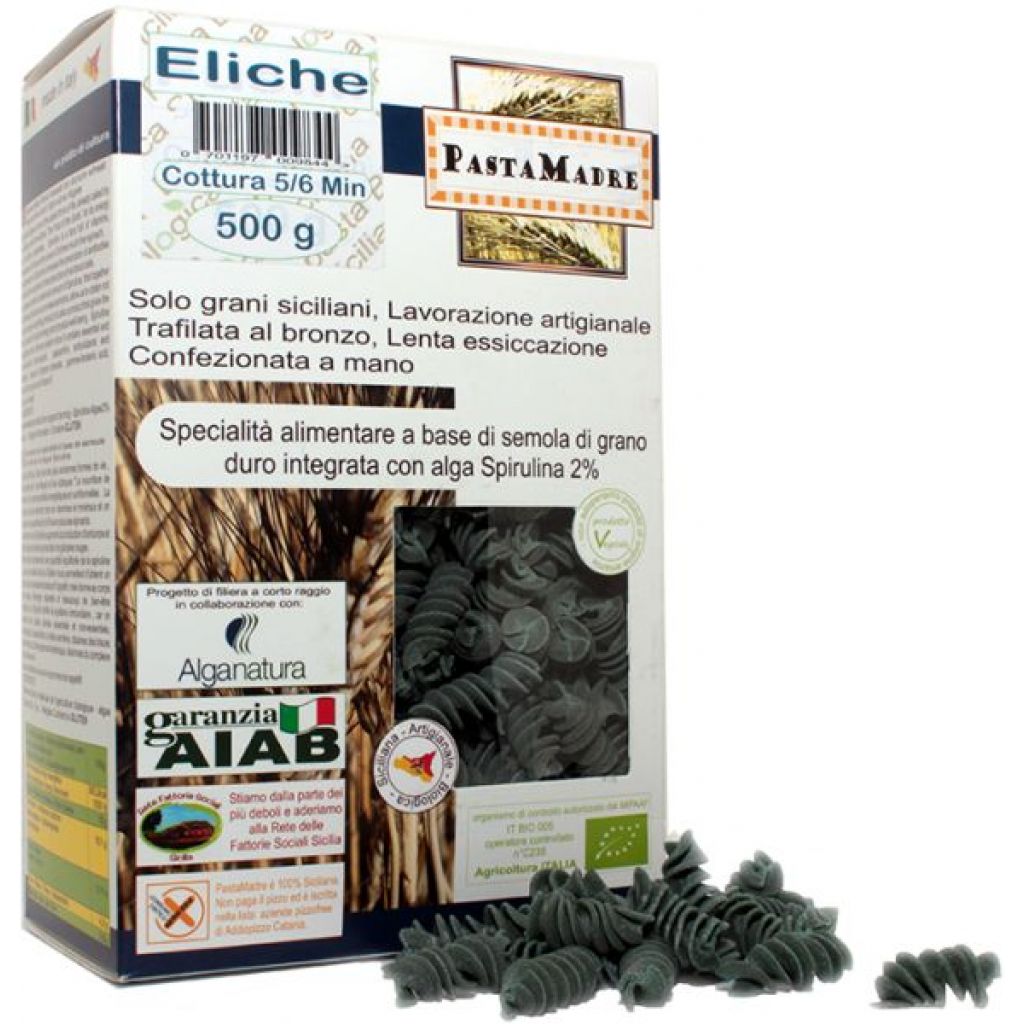 Eliche all'alga Spirulina BIOLOGICHE