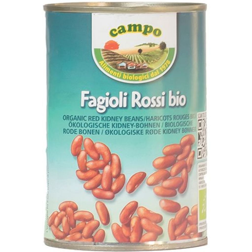Fagioli Rossi in latta BIOLOGICI