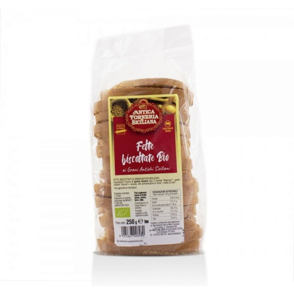 Fette biscottate Siciliane BIOLOGICHE