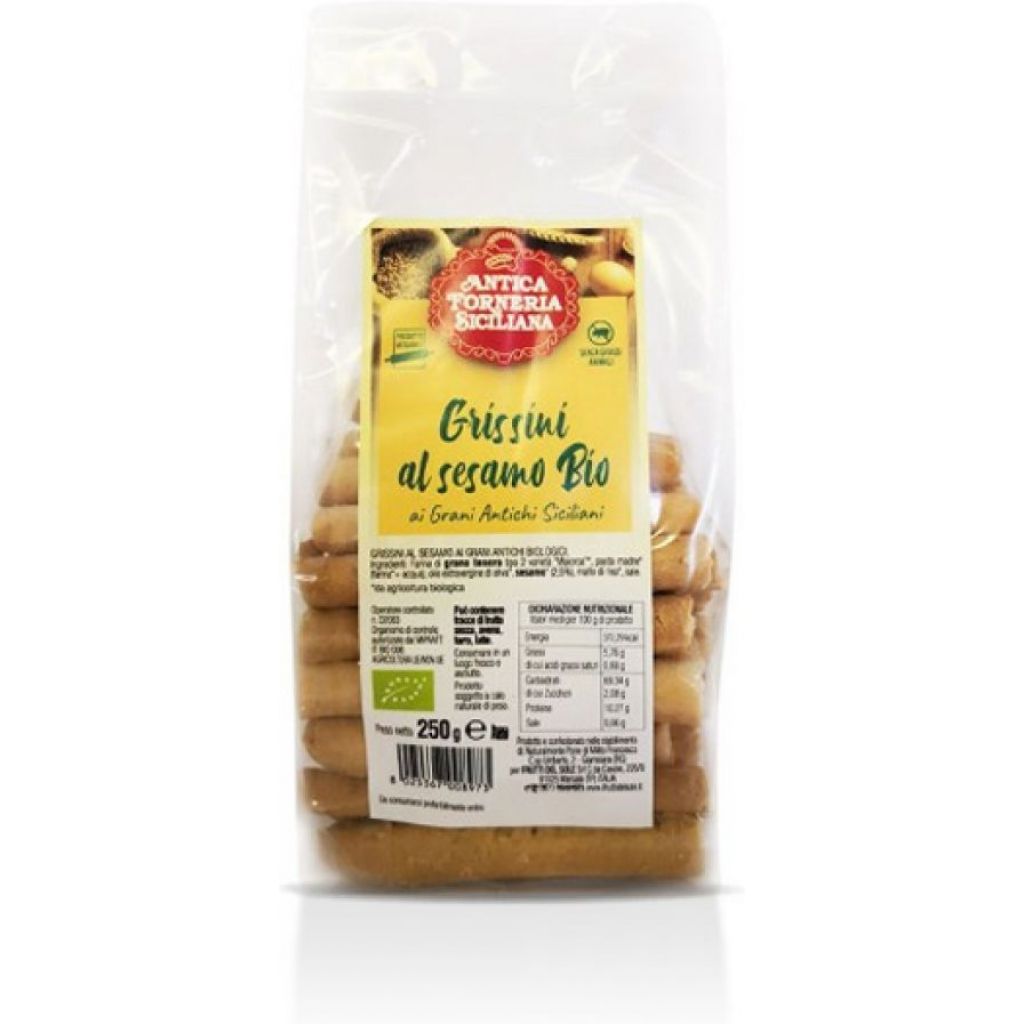 Grissini al sesamo BIOLOGICI
