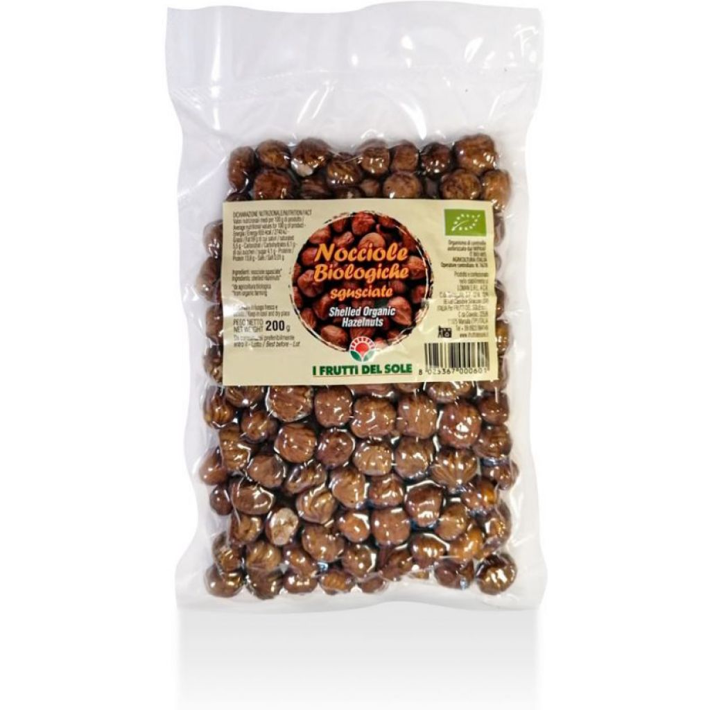 Nocciole sgusciate BIOLOGICHE SICILIANE