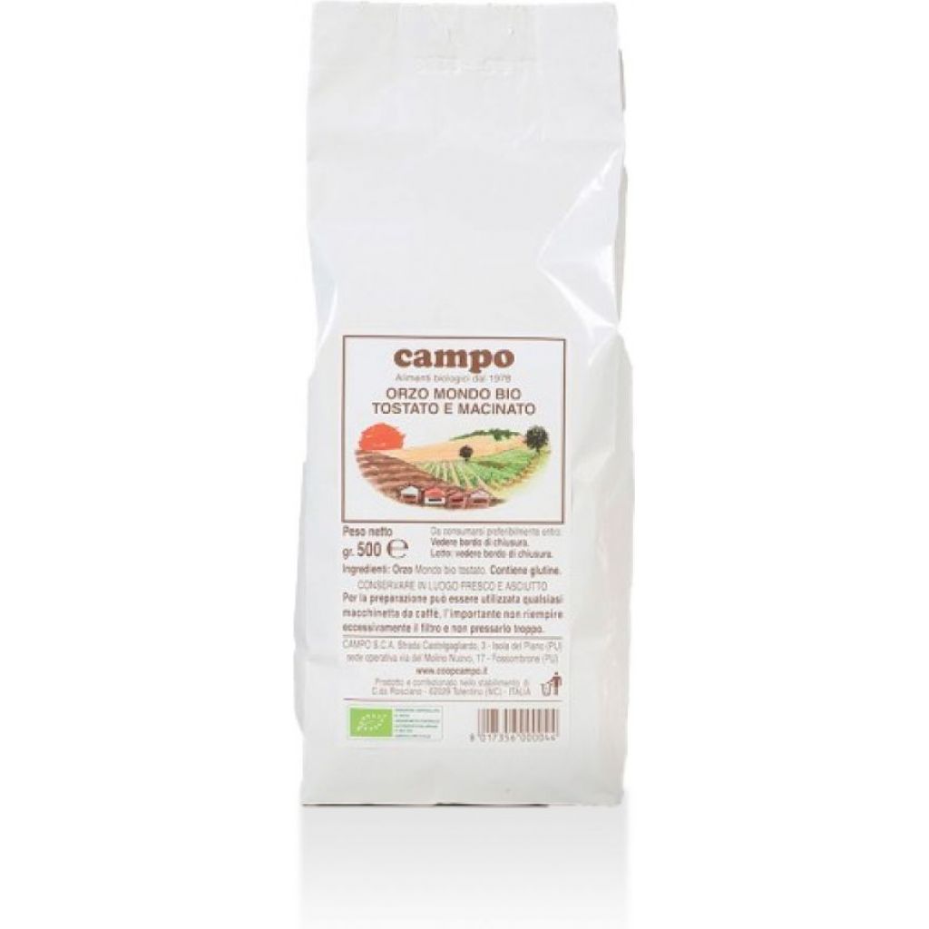Orzo Mondo Tostato e Macinato BIOLOGICO